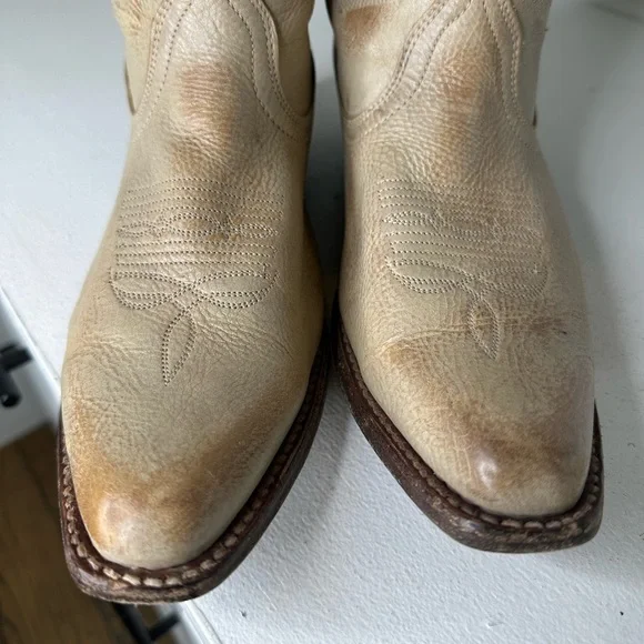 Bed|Stu Cobbler Series Women’s Handcrafted Leather Cowboy Boots Goodyear Welt - Picture 3 of 11